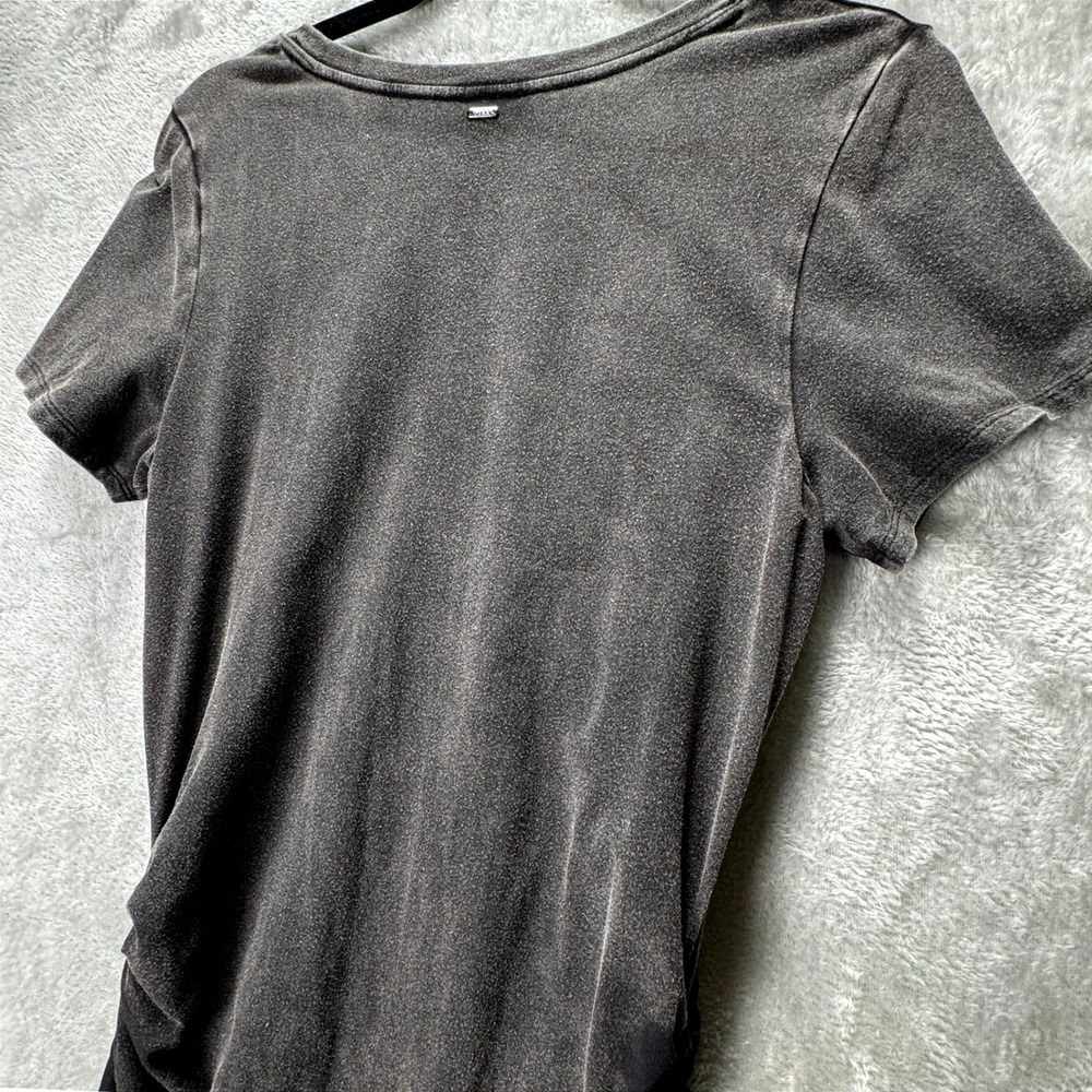 Victoria's Secret PINK Charcoal Mineral Wash Ruched Side Drawstring Dress Large - Picture 12 of 12
